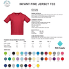 3322 LAT Infant Fine Jersey Tee