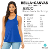 8800 Bella + Canvas Ladies Flowy Racerback Tank Top