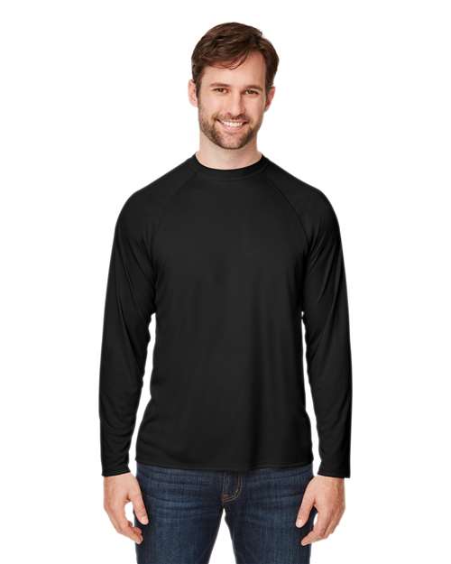 Core 365 Unisex Ultra UVP™ Marina Raglan Long Sleeve T-Shirt - CE110