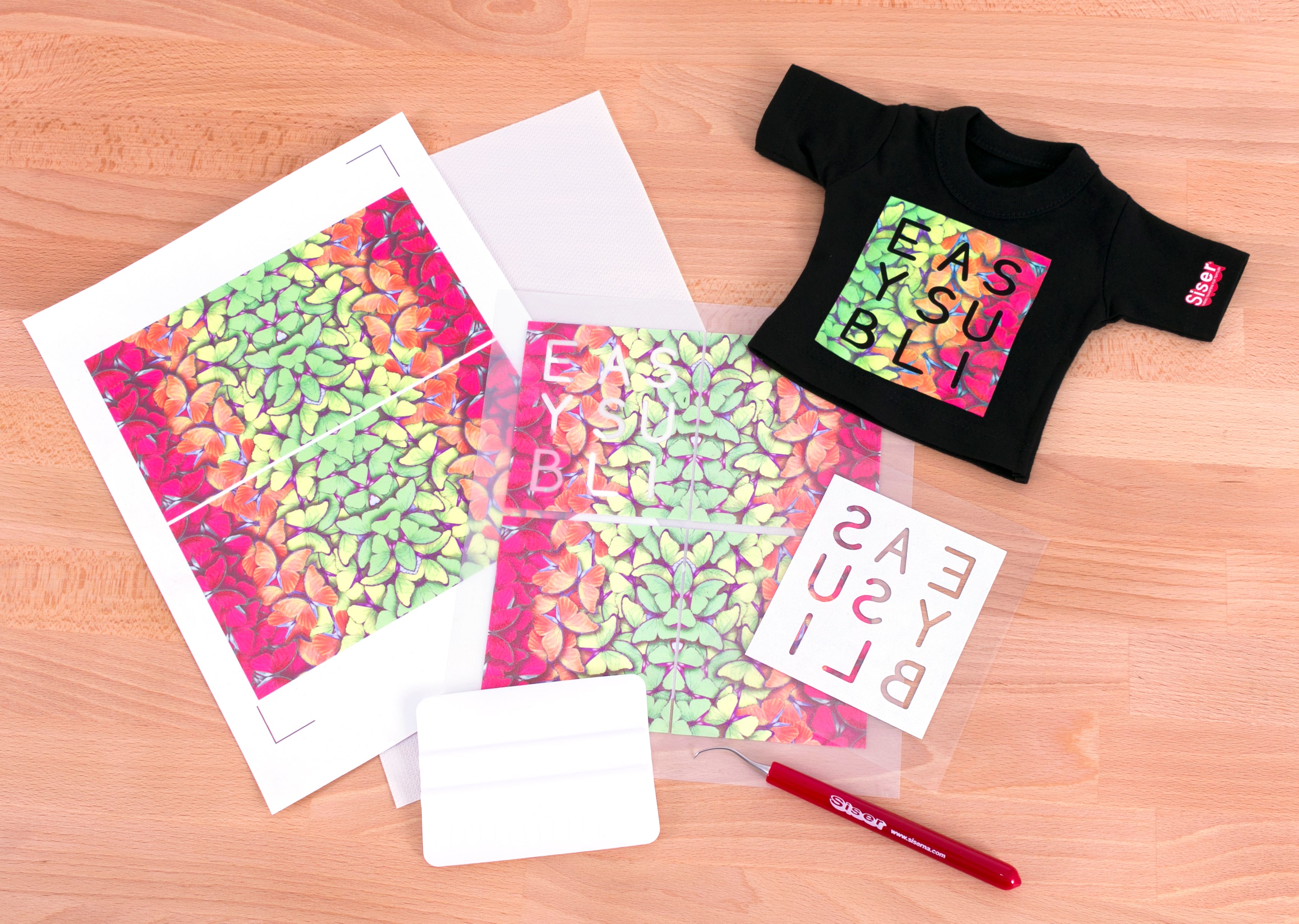 Custom Sublimation Transfer Templates