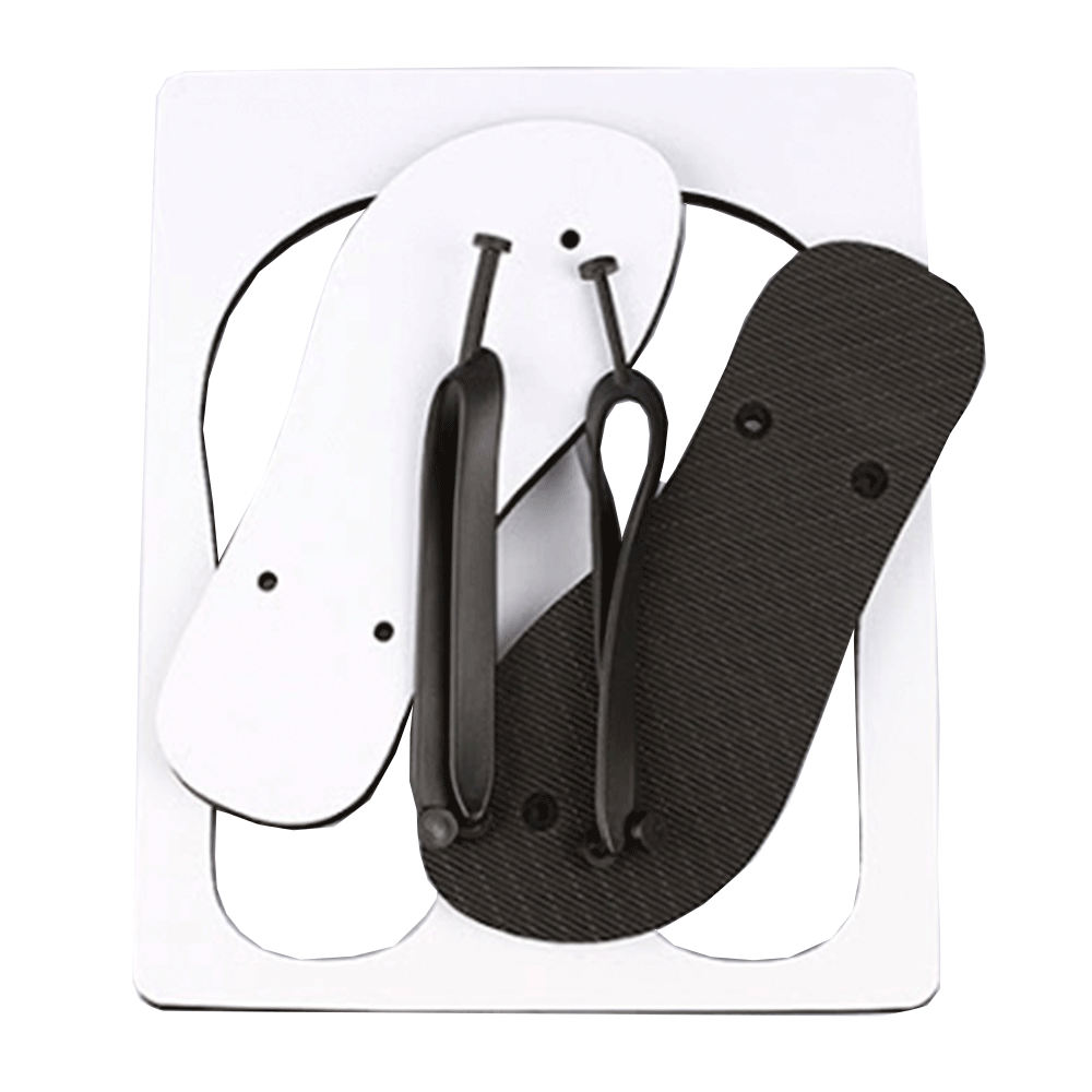 Instructions for Sublimating On Our Rubber Sandals!