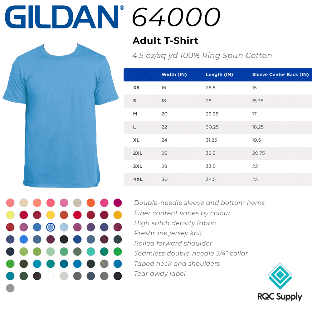 64000 Gildan Adult T-shirt