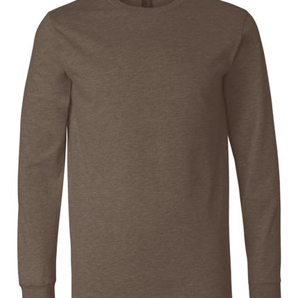 Bella + Canvas Heather CVC Long Sleeve Tee - 3501CVC
