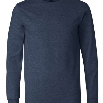 Bella + Canvas Heather CVC Long Sleeve Tee - 3501CVC