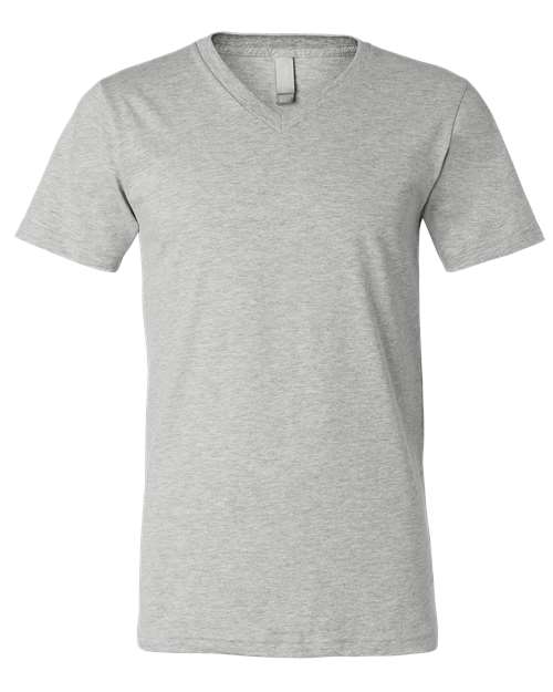 Bella + Canvas Unisex Heather CVC V-Neck Tee - 3005CVC