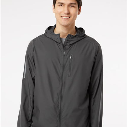 Hooded Full-Zip Windbreaker