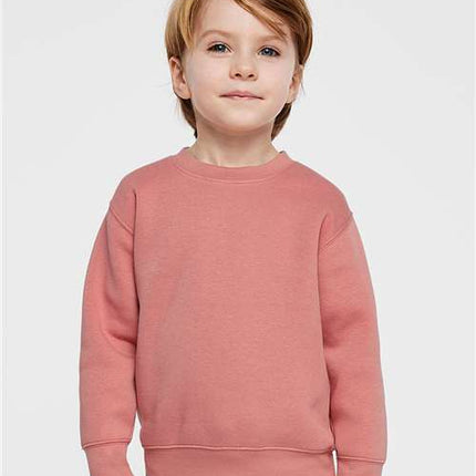 Rabbit Skins Toddler Fleece Crewneck Sweatshirt - 3317