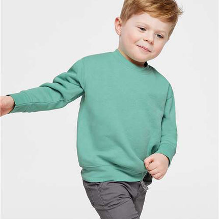 Rabbit Skins Toddler Fleece Crewneck Sweatshirt - 3317