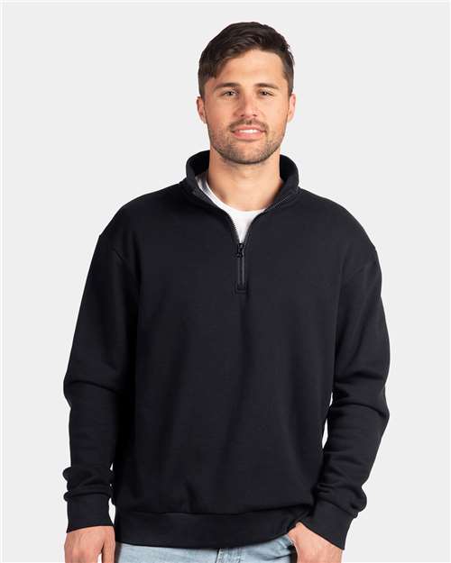 Next Level Unisex Fleece Quarter-Zip Pullover - 9643