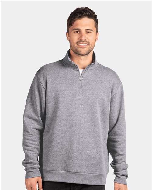 Next Level Unisex Fleece Quarter-Zip Pullover - 9643