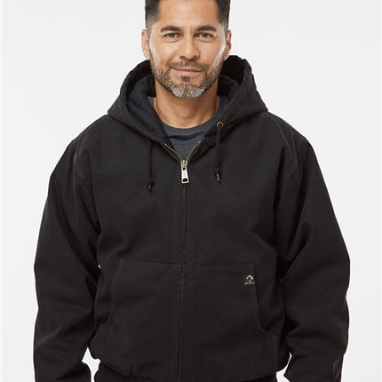 Dri Duck Men's Cheyenne Boulder Cloth™ Hooded Jacket with Tricot Quilt Lining - 5020