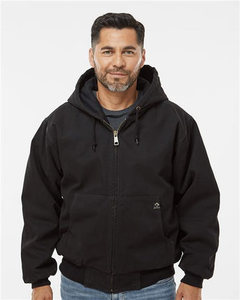 Dri Duck Men's Cheyenne Boulder Cloth™ Hooded Jacket with Tricot Quilt Lining - 5020