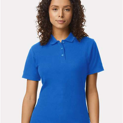 Gildan Women's Softstyle® Pique Polo -64800L