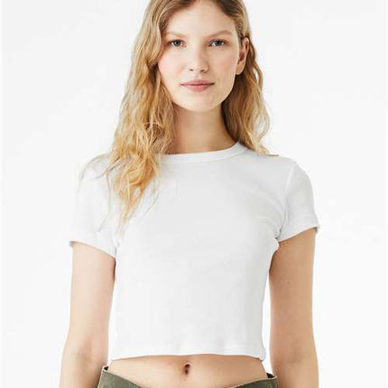 Bella + Canvas Women's Micro Rib Baby Tee - 1010