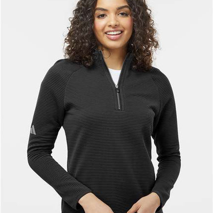 Adidas Women's Spacer Quarter-Zip Pullover - A589
