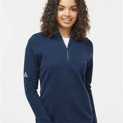 Adidas Women's Spacer Quarter-Zip Pullover - A589