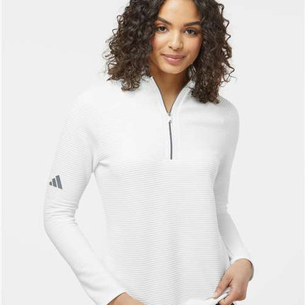 Adidas Women's Spacer Quarter-Zip Pullover - A589
