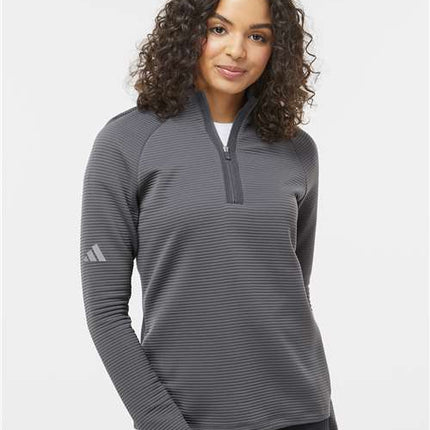 Adidas Women's Spacer Quarter-Zip Pullover - A589