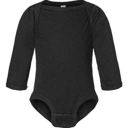 Rabbit Skins Infant Fine Jersey Long Sleeve Bodysuit - 4421