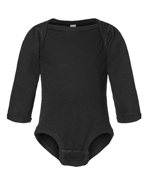 Rabbit Skins Infant Fine Jersey Long Sleeve Bodysuit - 4421