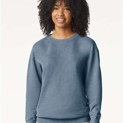 Comfort Colors Unisex Garment-Dyed Lightweight Fleece Crewneck Sweatshirt - 1466