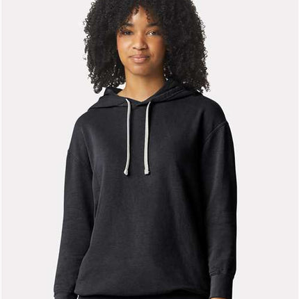 Comfort Colors Unisex Garment-Dyed Lightweight Fleece Hooded Sweatshirt - 1467