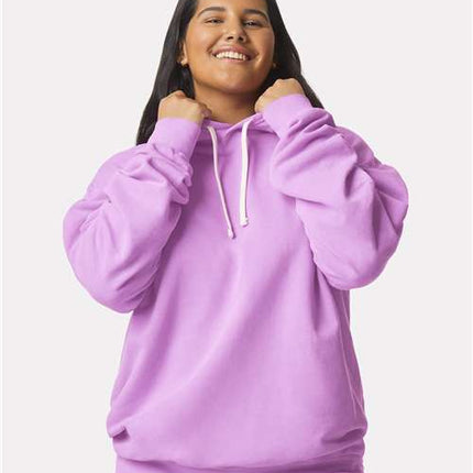 Comfort Colors Unisex Garment-Dyed Lightweight Fleece Hooded Sweatshirt - 1467