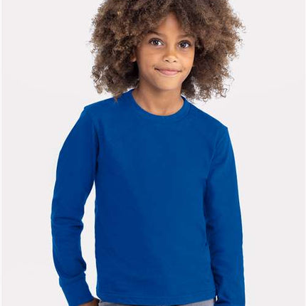 Next Level Youth Cotton Long Sleeve T-Shirt - 3311
