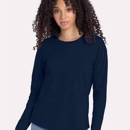 Next Level Women's Cotton Relaxed Long Sleeve T-Shirt - 3911