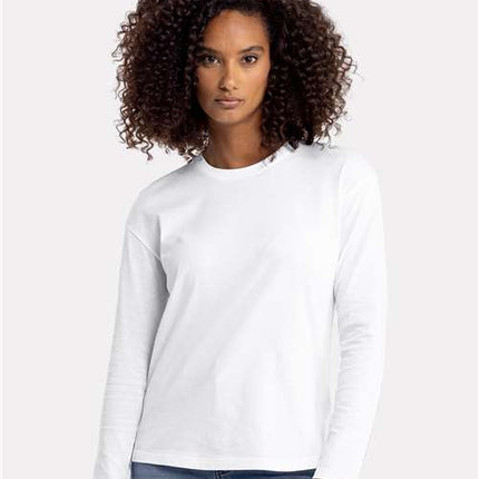 Next Level Women's Cotton Relaxed Long Sleeve T-Shirt - 3911