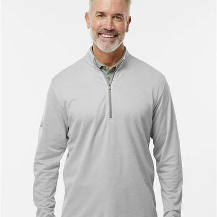 Adidas Men's Space Dyed Quarter-Zip Pullover - A593