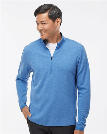 Adidas Men's 3-Stripes Quarter-Zip Pullover Sweater - A554