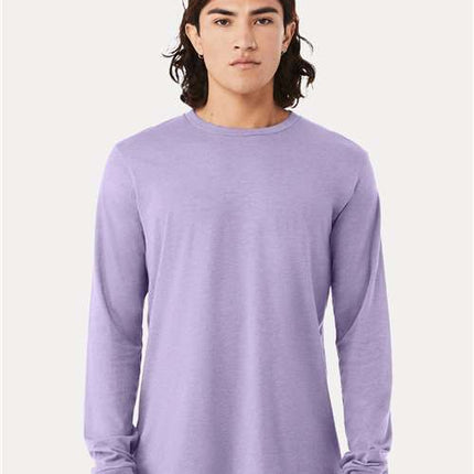 Bella + Canvas Heather CVC Long Sleeve Tee - 3501CVC