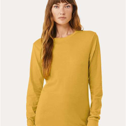 Bella + Canvas Heather CVC Long Sleeve Tee - 3501CVC
