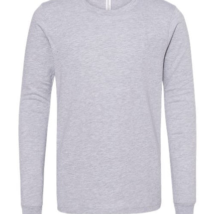 Bella + Canvas Youth Heather CVC Long Sleeve Tee - 3501YCVC