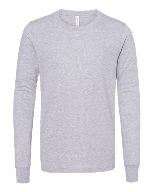 Bella + Canvas Youth Heather CVC Long Sleeve Tee - 3501YCVC