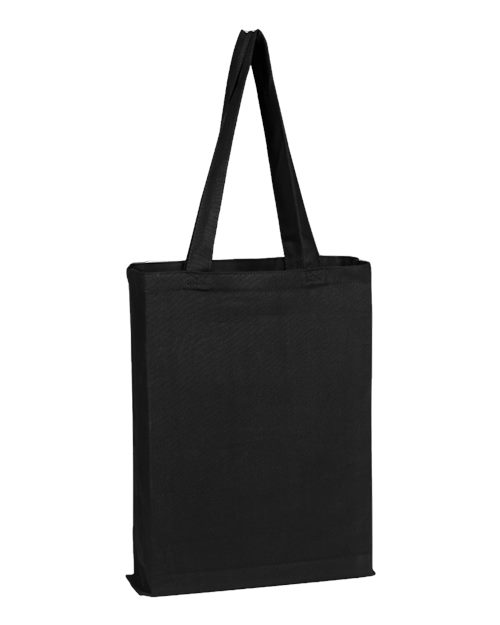 Q-Tees Canvas Gusset Promotional Tote - Q800GS
