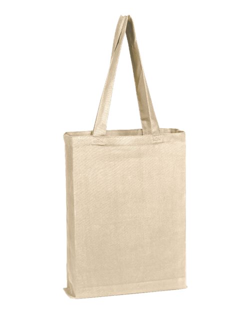 Q-Tees Canvas Gusset Promotional Tote - Q800GS