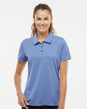 Adidas Women's Heathered Polo - A583