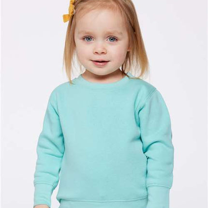 Rabbit Skins Toddler Fleece Crewneck Sweatshirt - 3317