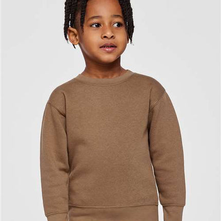 Rabbit Skins Toddler Fleece Crewneck Sweatshirt - 3317
