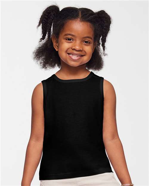 Rabbit Skins Toddler Fine Jersey Tank - 3323