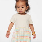 Natural/ Sunkissed Stripe / 6M