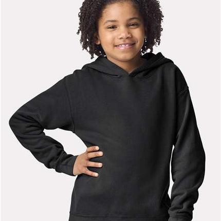 Comfort Colors Youth Garment-Dyed Lightweight Fleece Hooded Sweatshirt - 1467Y