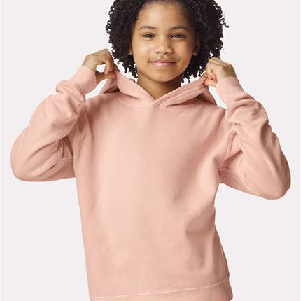 Comfort Colors Youth Garment-Dyed Lightweight Fleece Hooded Sweatshirt - 1467Y