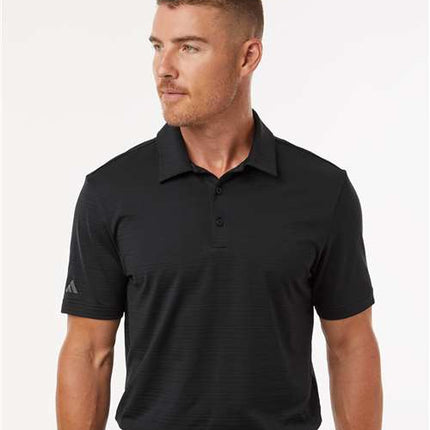 Men's Textured Stripe Polo