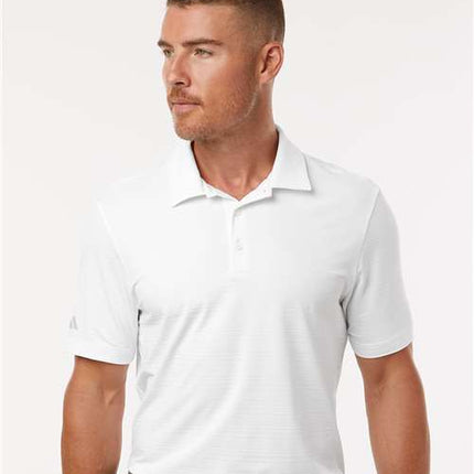 Men's Textured Stripe Polo