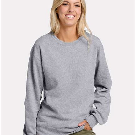 Jerzees Unisex Ultimate CVC Crewneck Sweatshirt - IC48MR