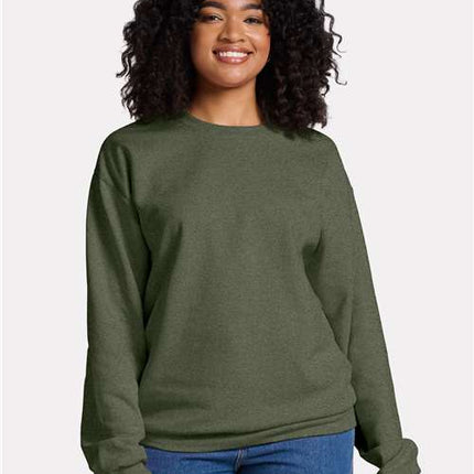 Jerzees Unisex Ultimate CVC Crewneck Sweatshirt - IC48MR