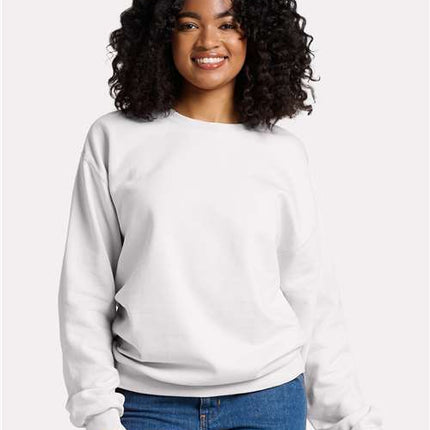 Jerzees Unisex Ultimate CVC Crewneck Sweatshirt - IC48MR